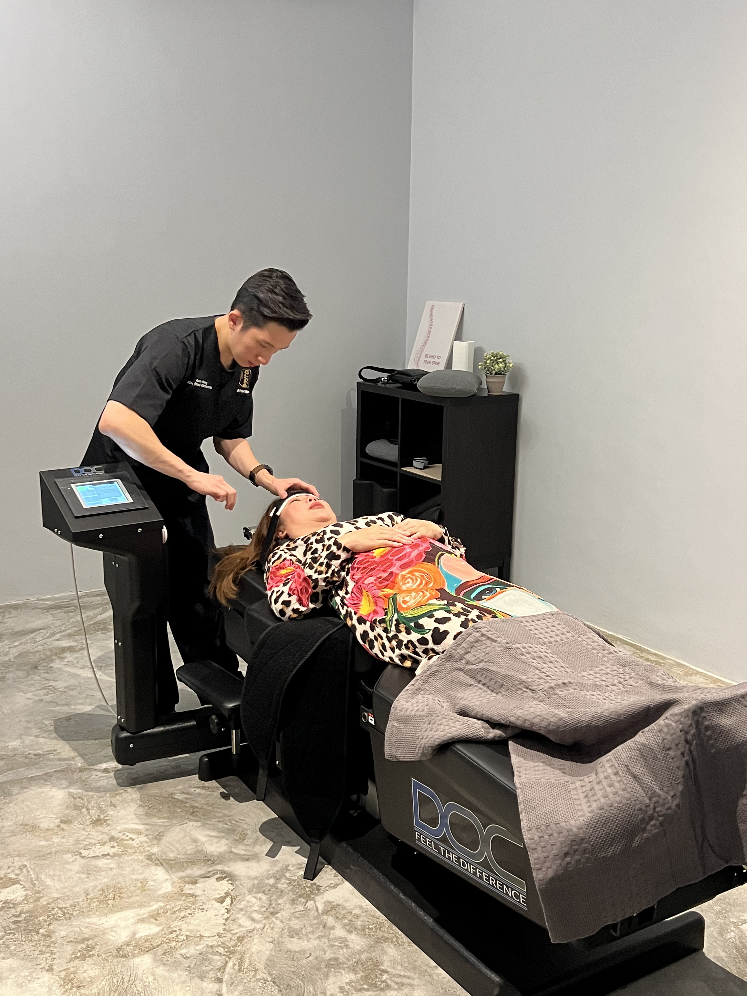 Dc Gene treating patient